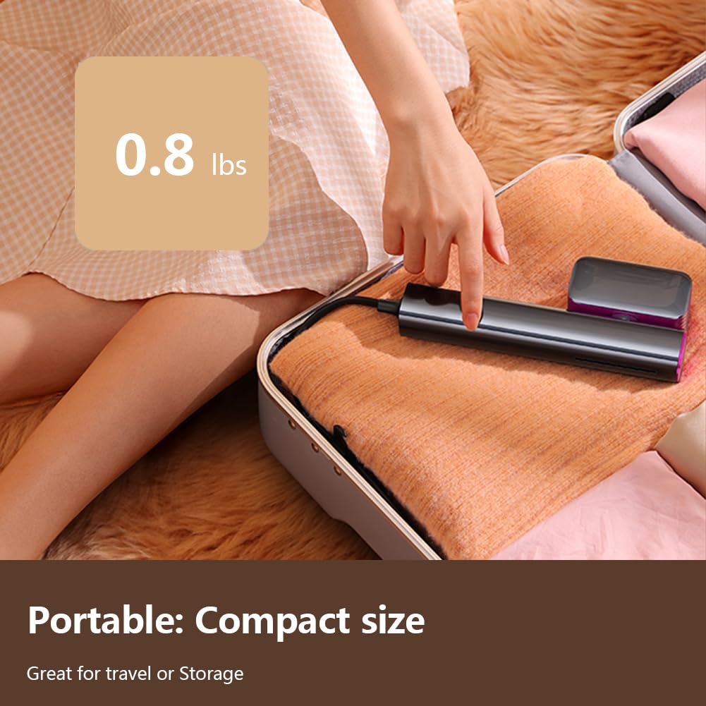 Steamer for Clothes Steamer, Fashion Portable Handheld Garment Steamer, 0.8lbs Lightly, 15s Fast Heat-up, 10 Minutes of Continuous Steam, Light Mini Steam Iron for travel and home