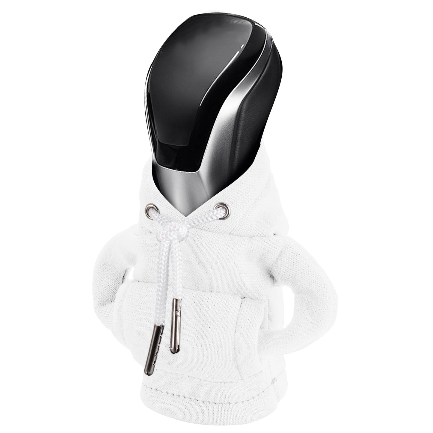 Gear Shift Hoodie Cover, Universal Car Shift Knob Hoodie, Mini Hoodie for Car Shifter, Automotive Interior Cute Gadgets Car Accessories and Decorations