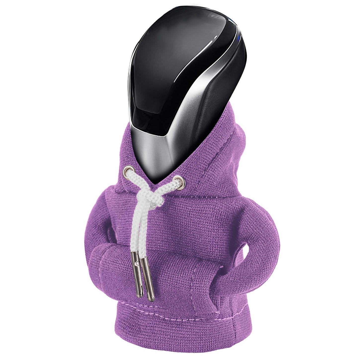 Gear Shift Hoodie Cover, Universal Car Shift Knob Hoodie, Mini Hoodie for Car Shifter, Automotive Interior Cute Gadgets Car Accessories and Decorations