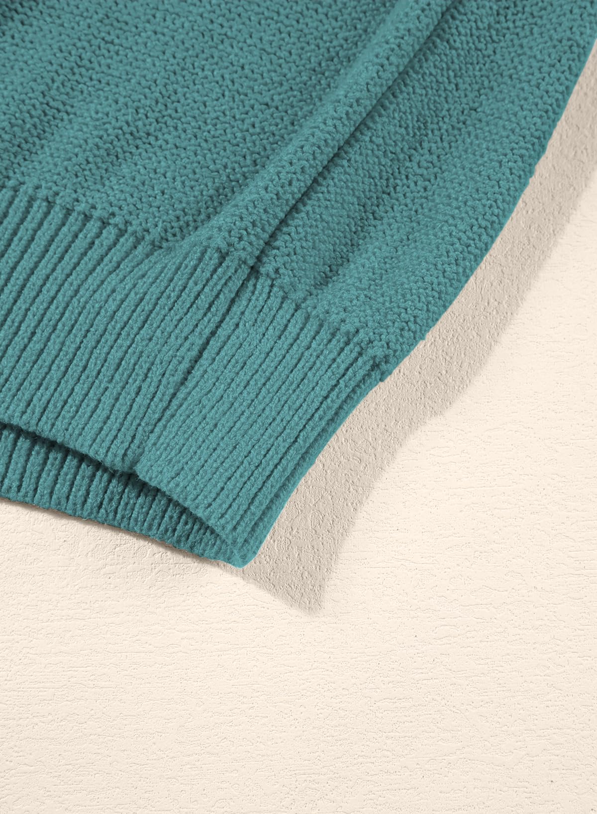 Womens Long Sleeve Knit Sweater Casual Solid Color Crew Neck Fall Sweaters for Women Trendy 2025 Outfits Chocolate Brown Fall Clothes Clothing Winter Oversized Pullover Top Jumper Medium