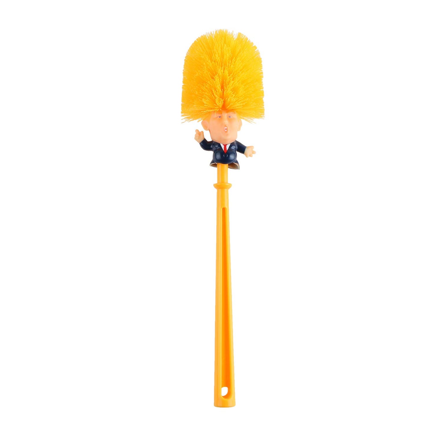 Trump Toilet Brush, Original Trump Toilet Brush Cleaner, Funny Toilet Scubber,Make Toilet Great Again, Commander in Crap (Trump Toilet Brush)