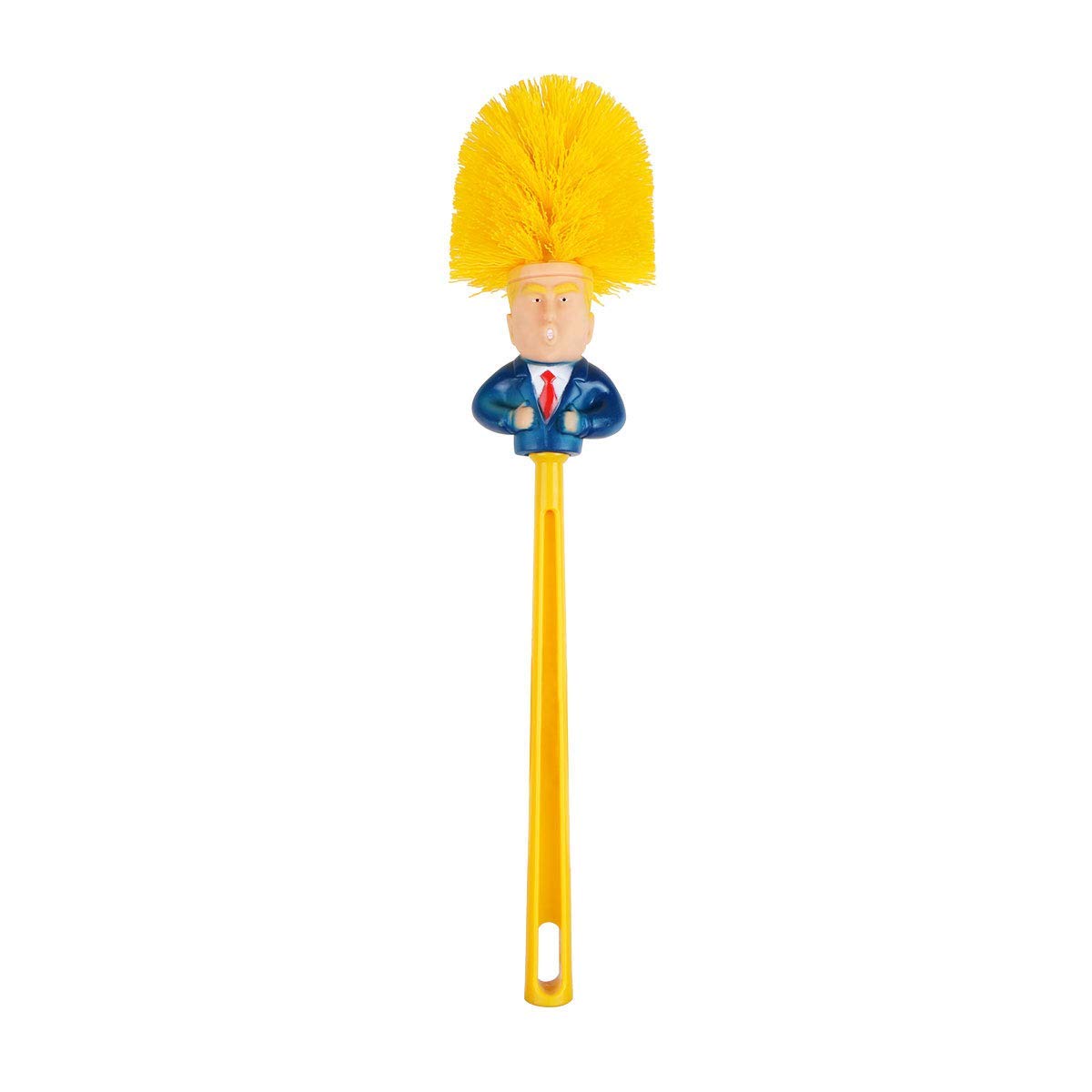 Trump Toilet Brush, Original Trump Toilet Brush Cleaner, Funny Toilet Scubber,Make Toilet Great Again, Commander in Crap (Trump Toilet Brush)