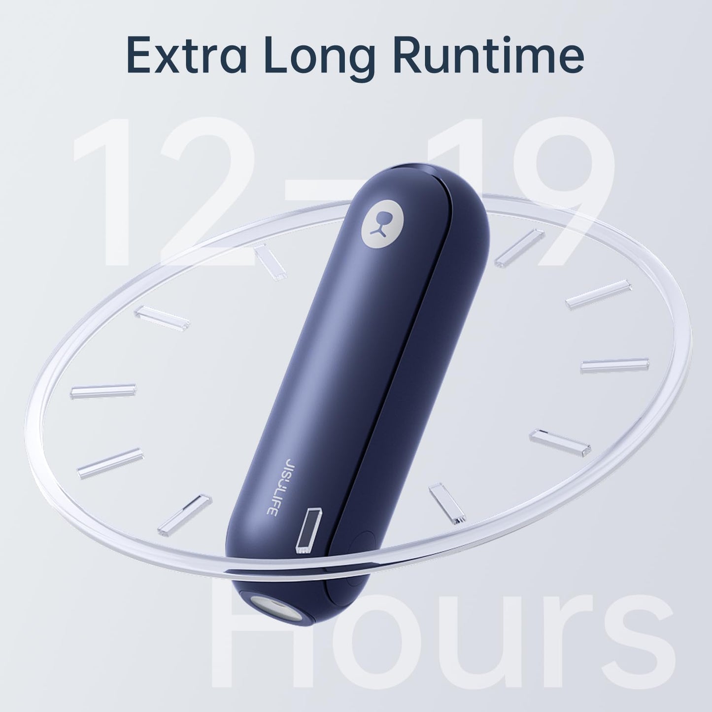 Portable Handheld Fan, Mini 3 In 1 with Rechargeable Battery, Personal Pocket Fan for Travel, Outdoor, USB Power Bank, Flashlight, Essential Ideal Gifts for Men/Women/Family/Friends - Blue