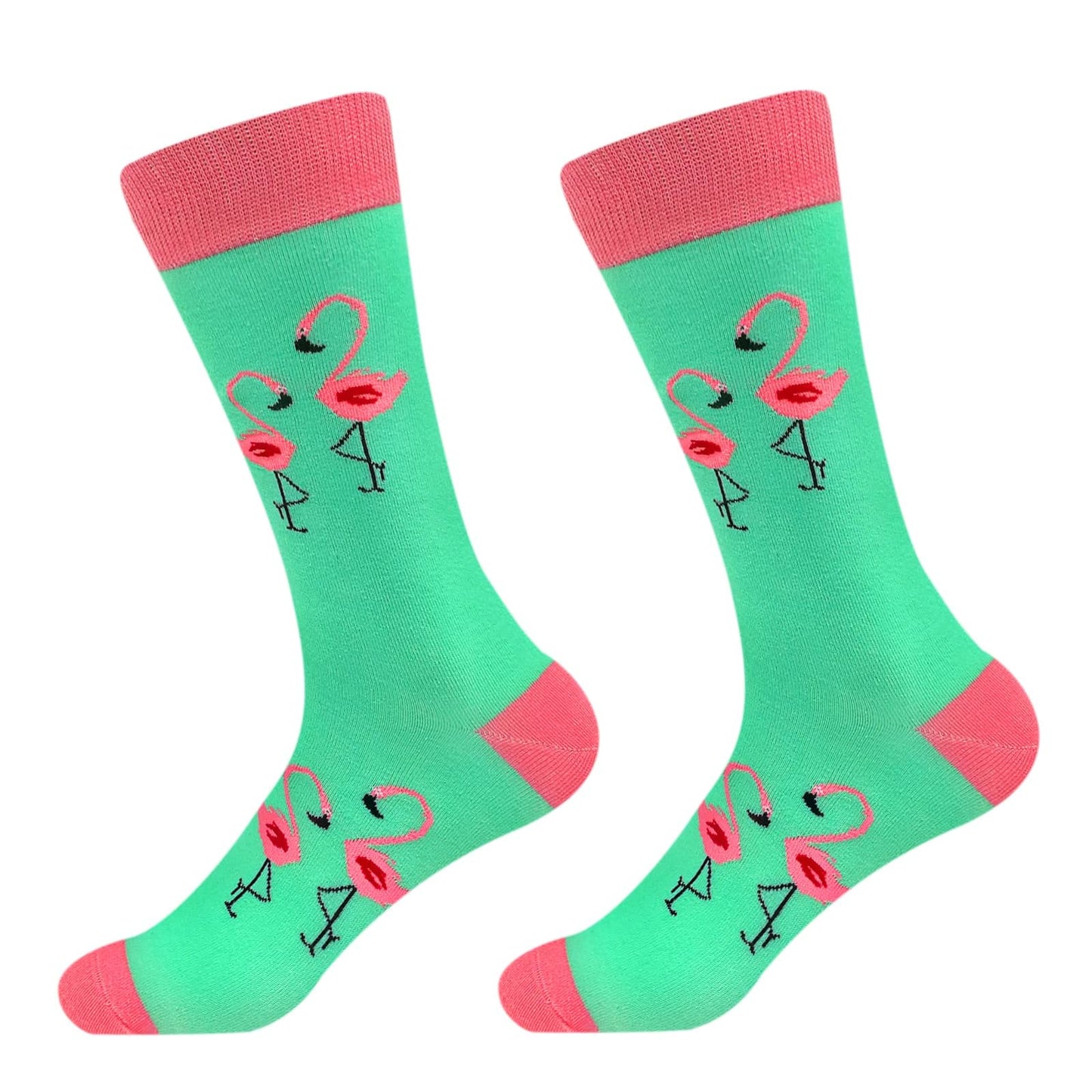 Funny Socks Women Fun Colorful Novelty Crazy Floral Patterned Sock Crew, Premium Cotton, Size 6-11, 12 Pairs US031205
