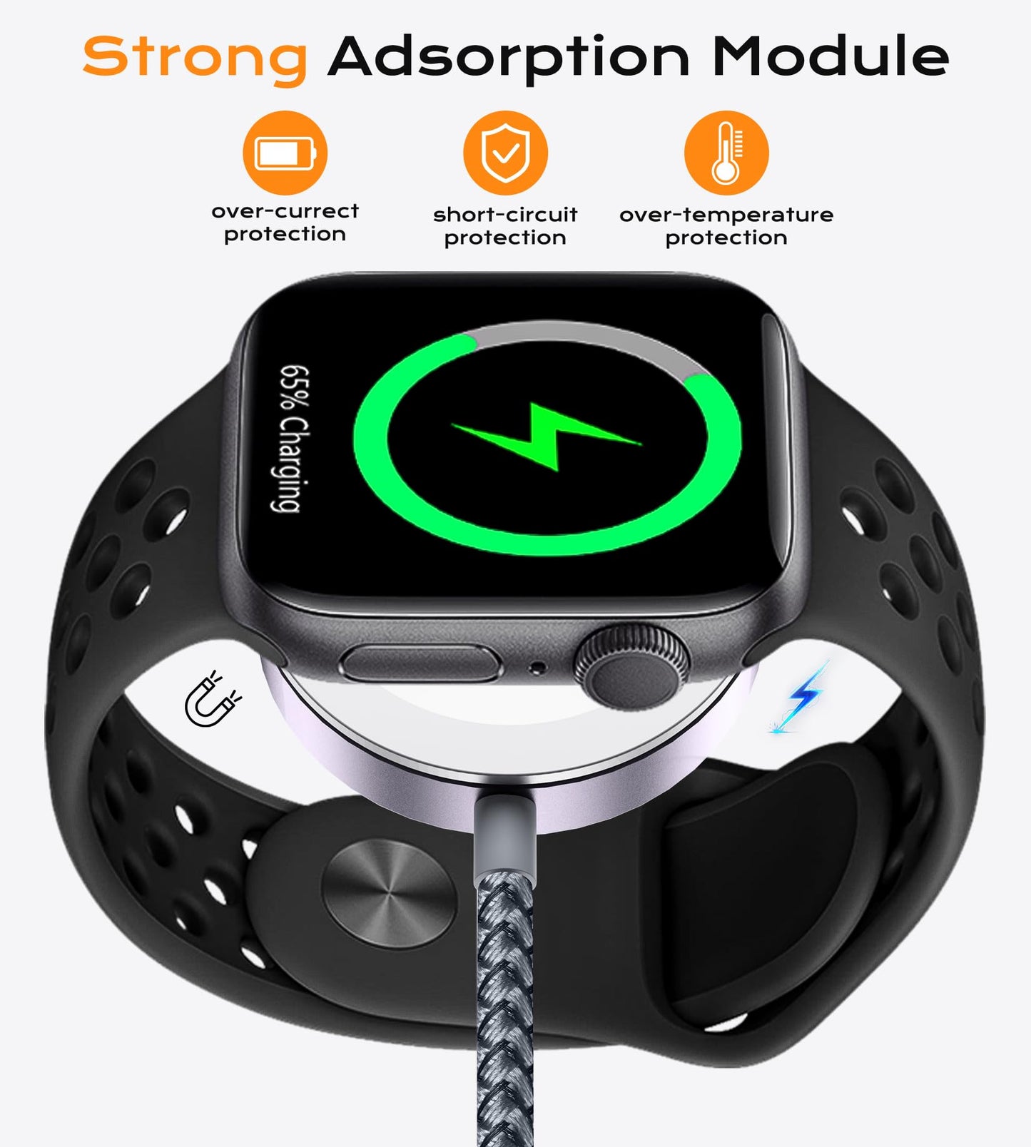 Travel Essentials,3 in 2 USB C Cable for Apple Watch Charger/iPhone 17 Charger/Lightning,Multi Charging Cable Cord,Vacation Camping Essentials,Portable Designed for iWatch &iPhone 16-12-4FT