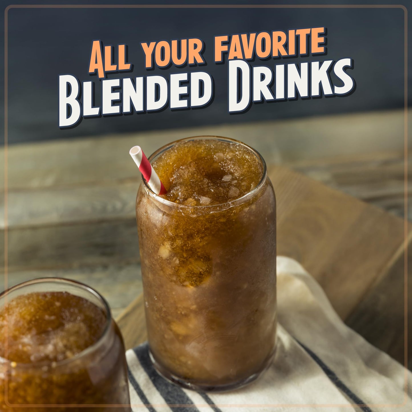 Frozen Drink Maker and Margarita Machine for Home - 32-Ounce Slushy Maker with Stainless Steel Flow Spout - Easy to Clean and Double Insulated - Retro Red