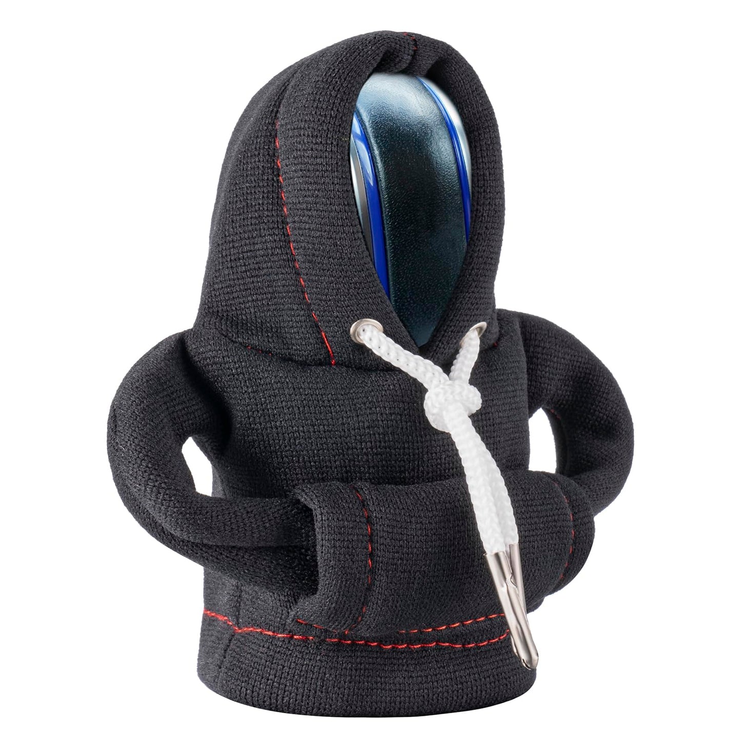 Gear Shift Hoodie Cover, Universal Car Shift Knob Hoodie, Mini Hoodie for Car Shifter, Automotive Interior Cute Gadgets Car Accessories and Decorations