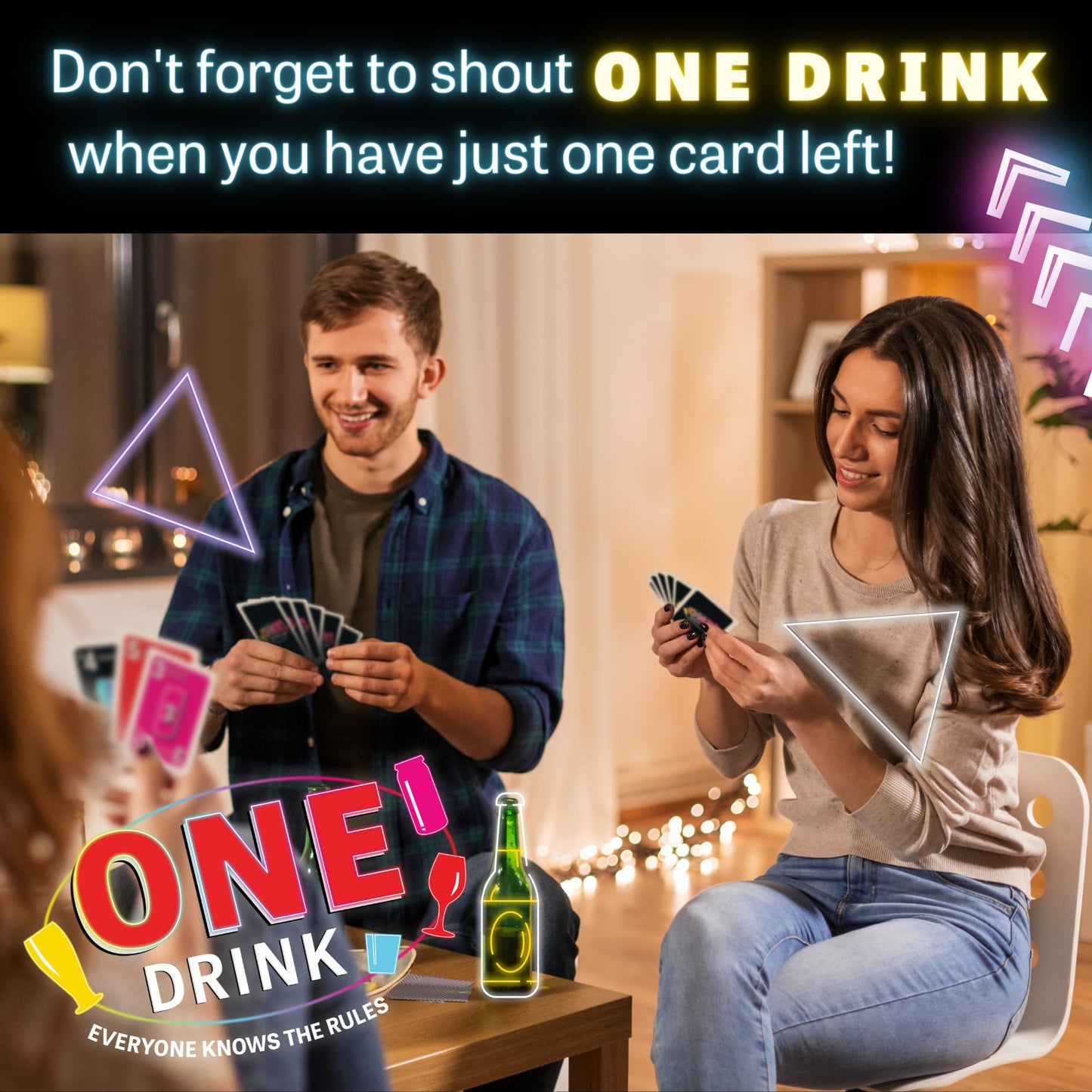 One Drink - Adult Drinking Game for Parties - Fun and Easy Card Game for Game Nights