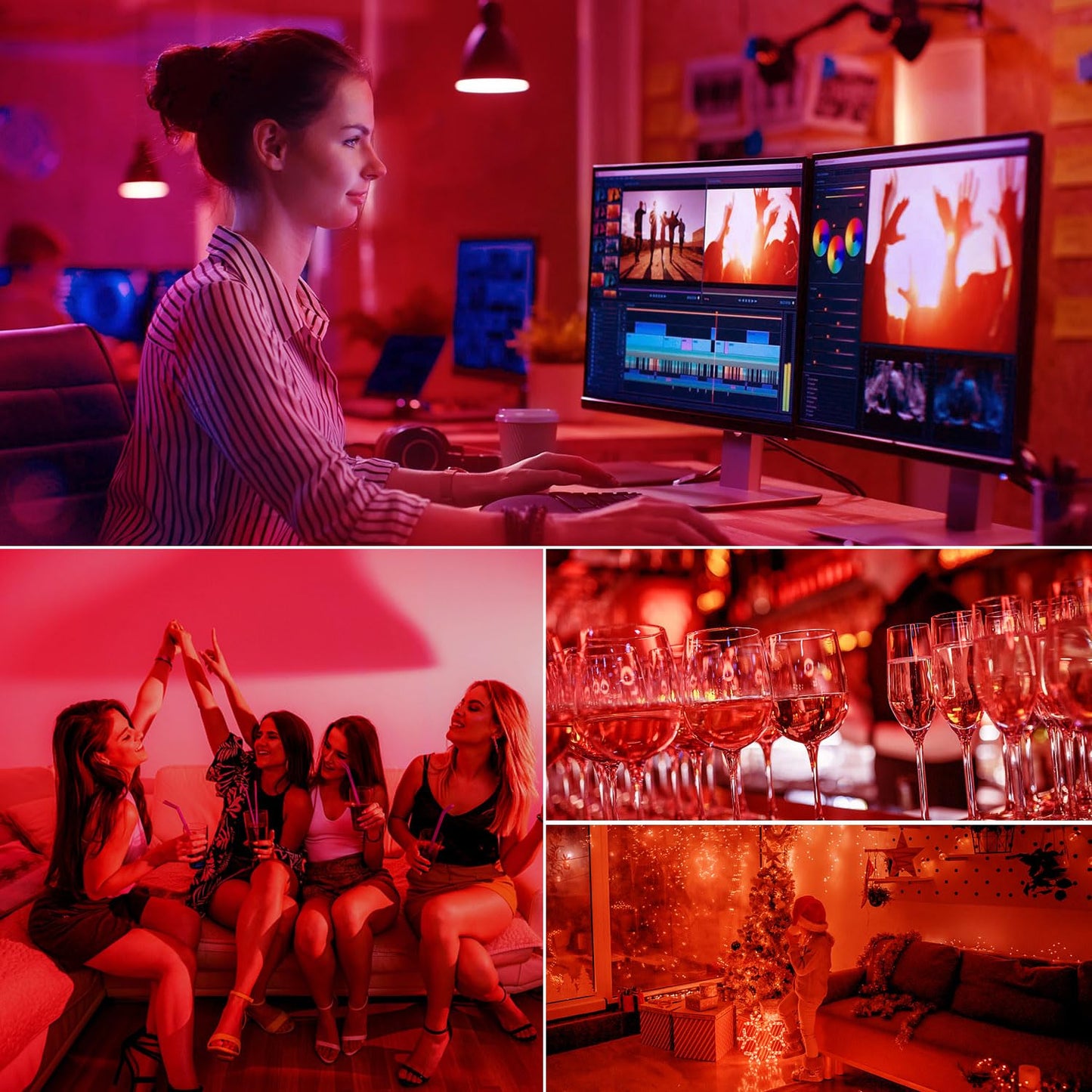 Night Light, Night Lights Plug into Wall 8-Pack, Plug in Night Light, Dusk to Dawn Nightlight Led Night Lights for Bedroom, Bathroom, Hallway Warm White