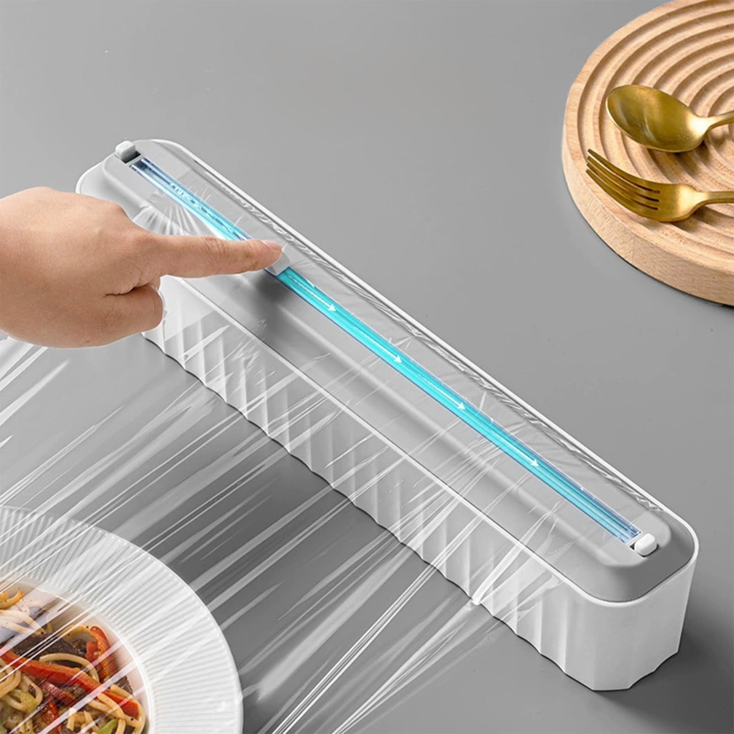 Magnetic Cutter Home Refrigerator Kitchen No Tear Cutter Plastic Wrap Cutter Special With Cutter